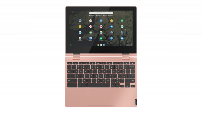 Lenovo Chromebook C340 11.6 HD/ N4000/ 64GB/ INT/ Chrome růžový - obrázek č. 4