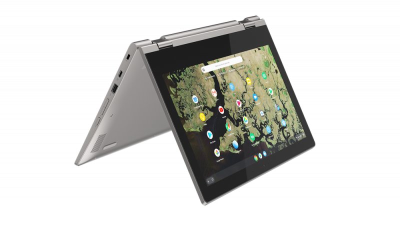 Lenovo Chromebook C340 11.6 HD/ N4000/ 64GB/ INT/ Chrome šedý - obrázek č. 1