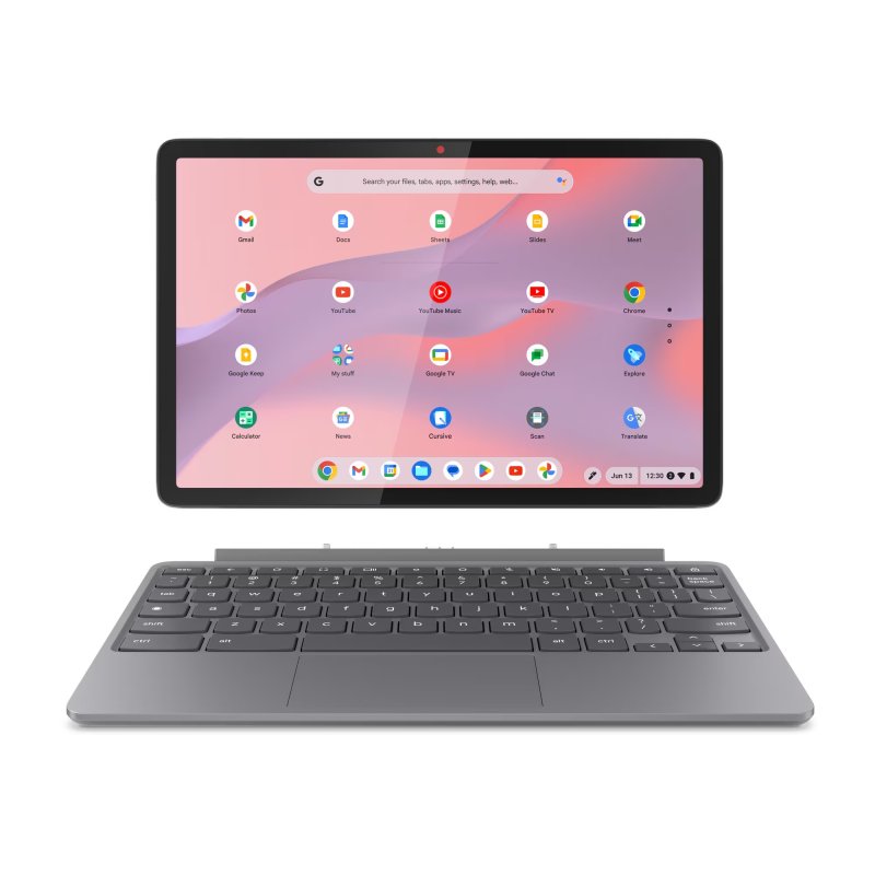 Lenovo Chromebook Duet / 11M889 / MTK-838 / 11" / WUXGA / T / 8GB / 128GB / Mali G57 / Chrome / Gray - obrázek produktu
