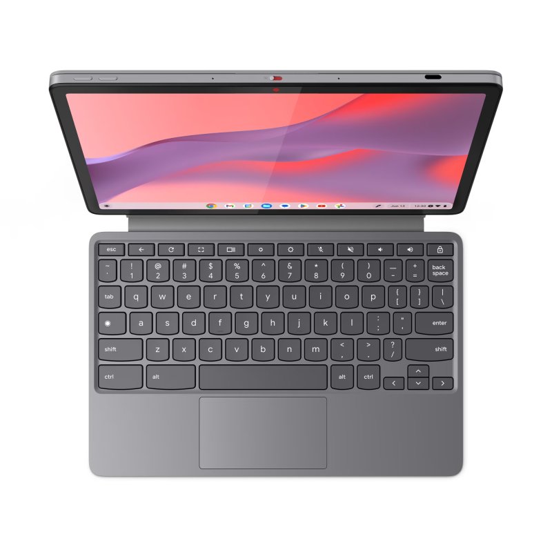 Lenovo Chromebook Duet / 11M889 / MTK-838 / 11" / WUXGA / T / 8GB / 128GB / Mali G57 / Chrome / Gray - obrázek č. 2