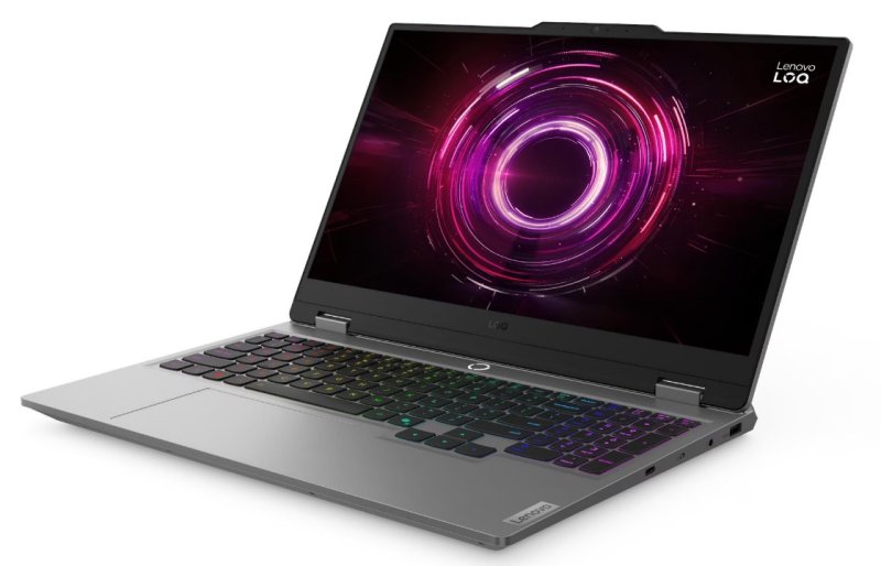 Lenovo LOQ / 15AHP10 / R5-220 / 15,6" / FHD / 16GB / 1TB / RTX 5050 / W11H / Gray - obrázek č. 3
