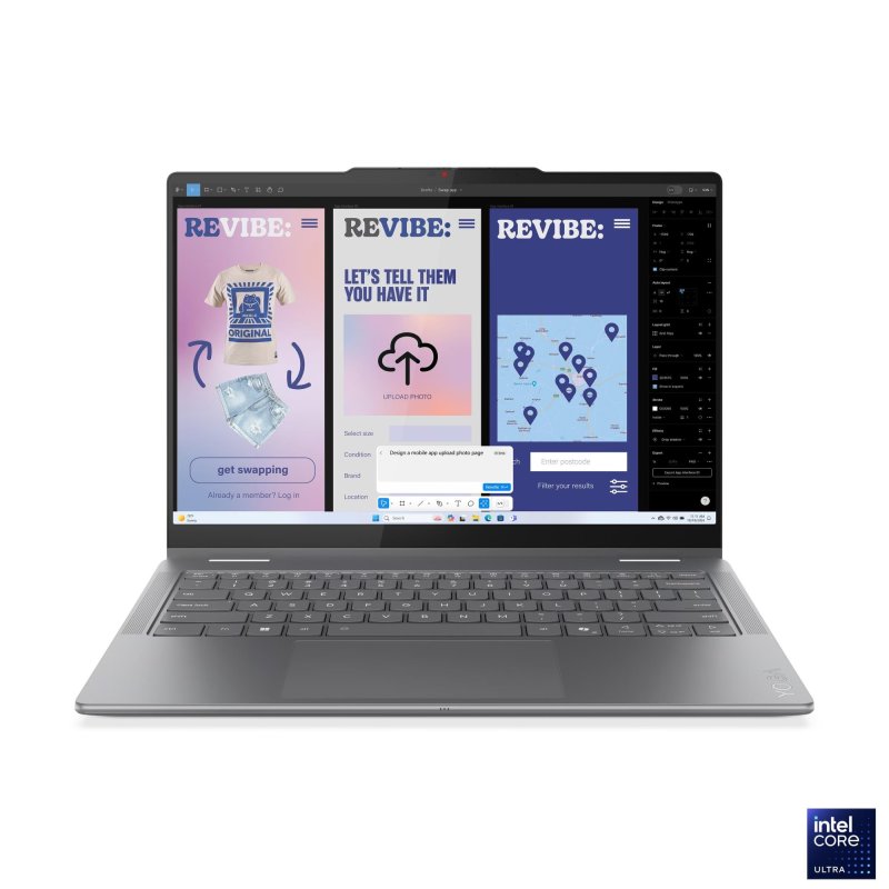 Lenovo Yoga 7 2-in-1 / 14ILL10 / U7-256V / 14" / WUXGA / T / 16GB / 512GB / Intel int / bez OS / Luna Grey  On-Site - obrázek č. 4