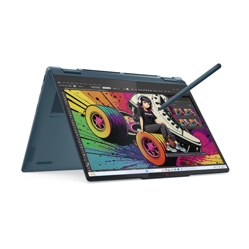 Lenovo Yoga 7 2-in-1 / 14AKP10 / AI5-340 / 14" / WUXGA / T / 16GB / 1TB / AMD int / W11H / Tidal Teal  On-Site - obrázek č. 10