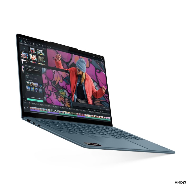Lenovo Yoga Slim 7 / 14AKP10 / AI7-350 / 14" / 2880x1800 / 16GB / 1TB / AMD int / W11H / Tidal Teal On-Site - obrázek produktu