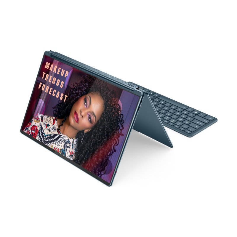 Lenovo Yoga Book 9 / 14IAH10  / U7-255H / 14" / 2880x1800 / T / 32GB / 1TB / Intel int / W11P / Tidal Teal  On-Site - obrázek č. 1