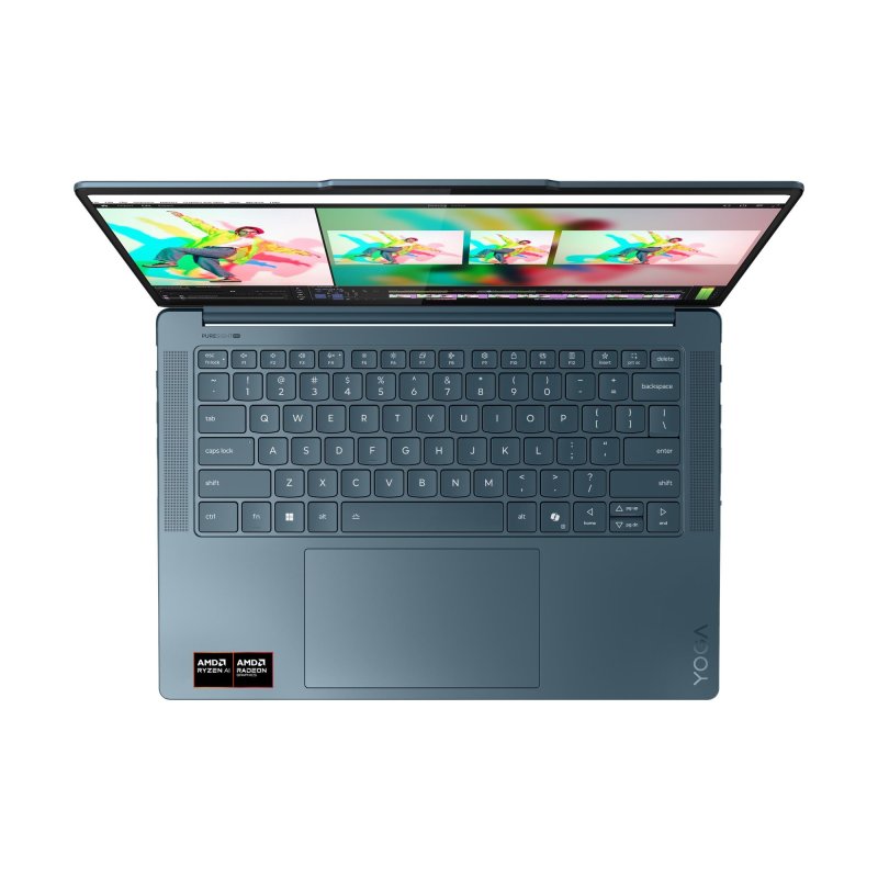 Lenovo Yoga Pro 7 / 14ASP10 / AI9-365 / 14,5" / 2944x1840 / 32GB / 1TB / AMD int / W11H / Tidal Teal  On-Site - obrázek č. 3