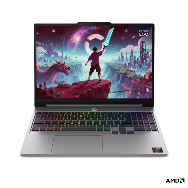 Lenovo LOQ / 15AHP11 / R7-250 / 15,3" / 2560x1600 / 16GB / 512GB / RTX 5060 / bez OS / Gray - obrázek č. 6