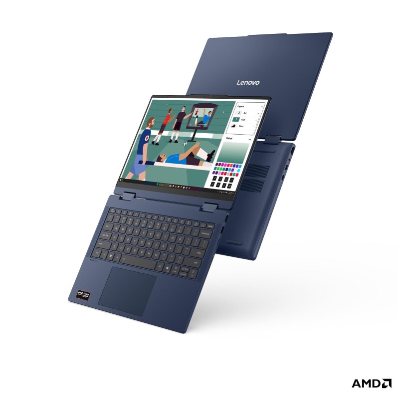 Lenovo IdeaPad 5 2-in-1 / 14AHP11 / R5-230 / 14" / WUXGA / T / 16GB / 512GB / AMD int / bez OS / Blue - obrázek č. 6