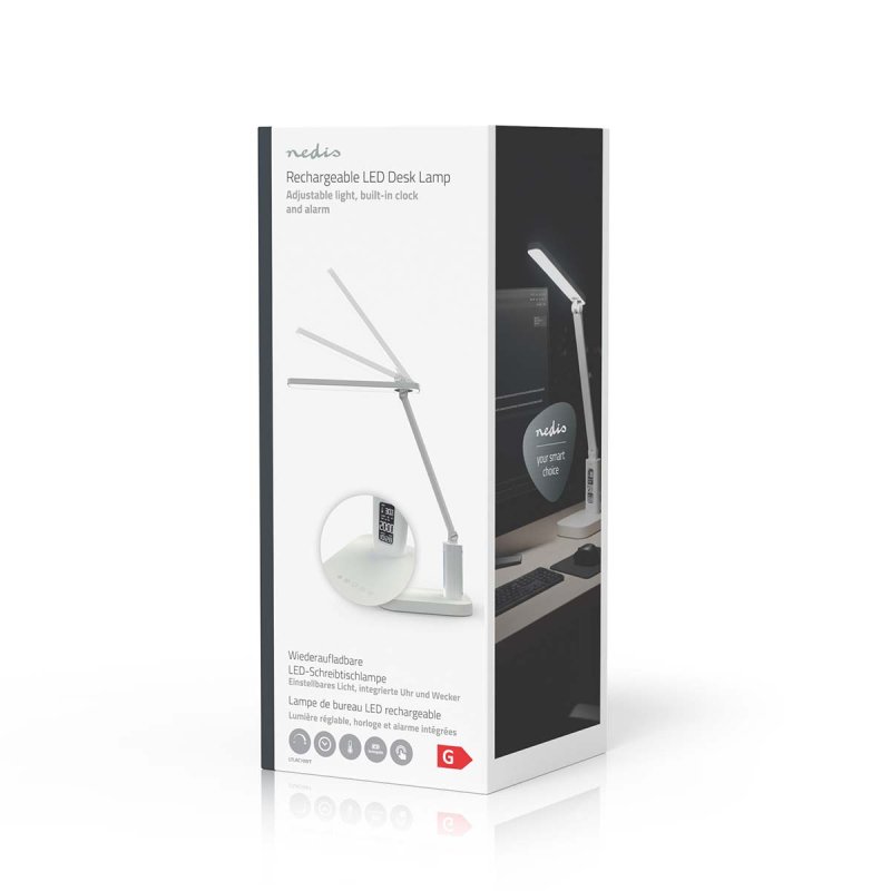 LED Stolní lampa | Stmívatelné  LTLRC10WT - obrázek č. 4