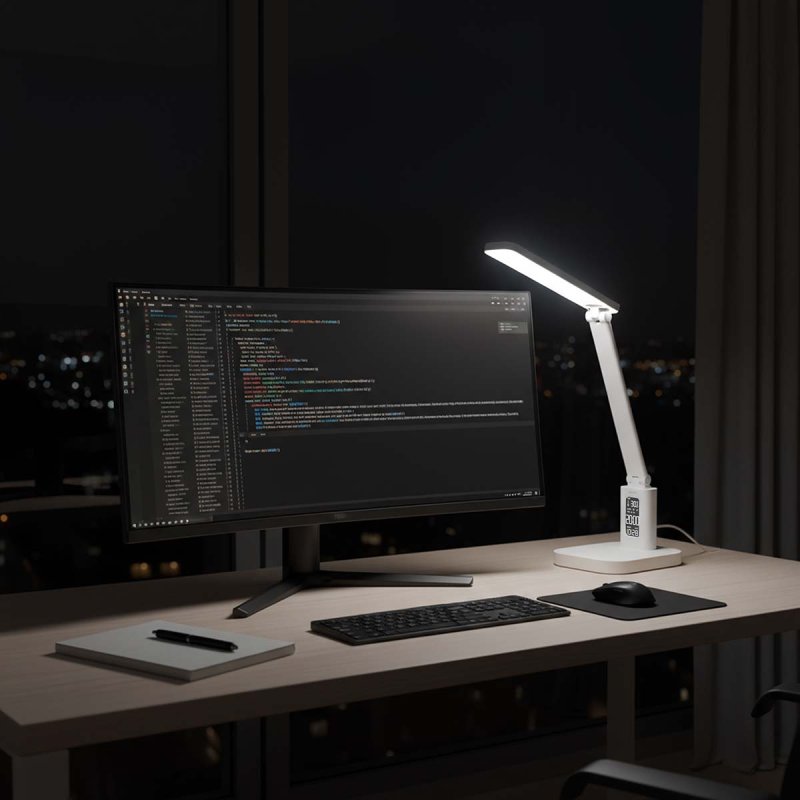LED Stolní lampa | Stmívatelné  LTLRC10WT - obrázek č. 2