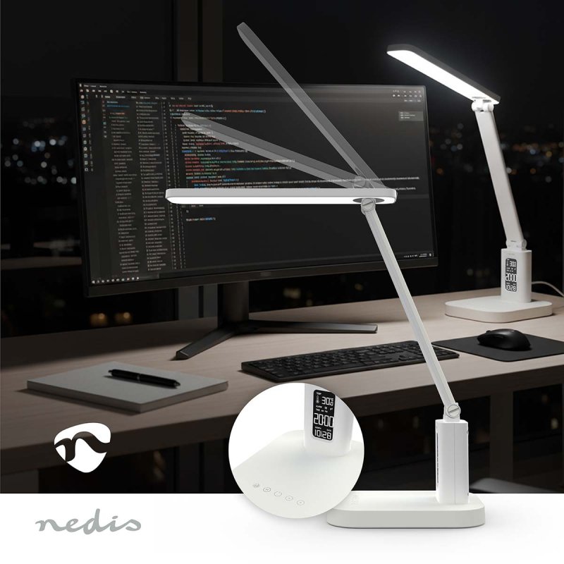 LED Stolní lampa | Stmívatelné  LTLRC10WT - obrázek č. 1