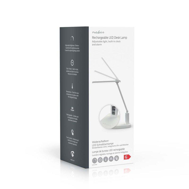 LED Stolní lampa | Stmívatelné  LTLRC10WT - obrázek č. 5