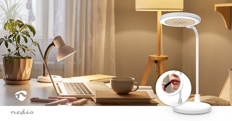 LED Stolní lampa | Stmívatelné  LTLRM11WT - obrázek č. 11