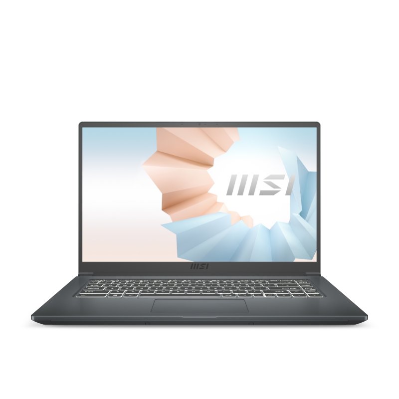 MSI Modern/ 15 A11MU/ i7-1195G7/ 15,6"/ FHD/ 16GB/ 512GB SSD/ Iris Xe/ W11H/ Gray/ 2R - obrázek produktu
