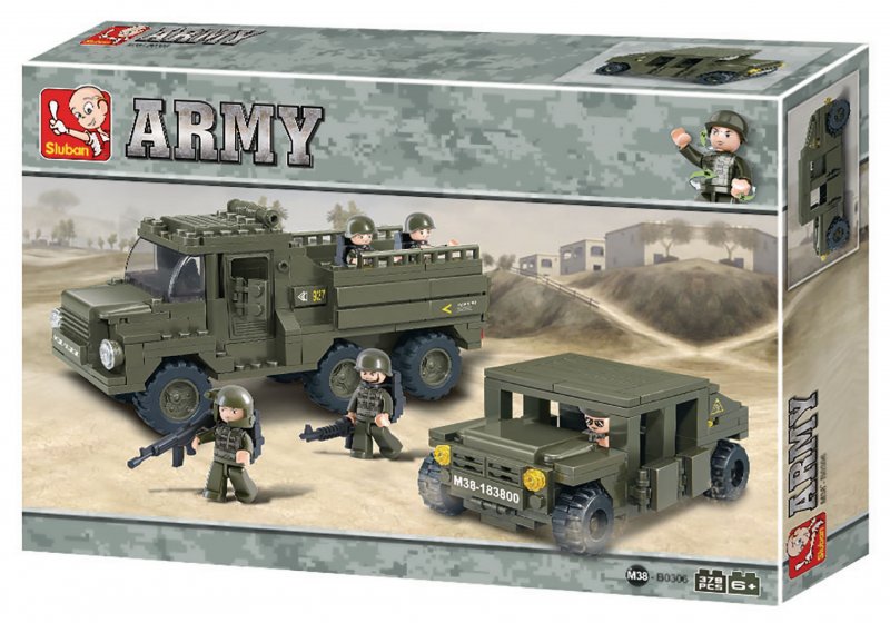 Stavebnicové Kostky Army Serie Army Ranger - obrázek č. 2