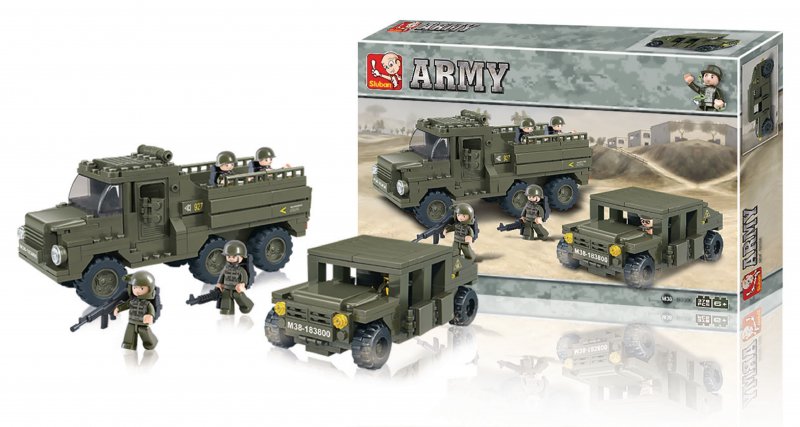 Stavebnicové Kostky Army Serie Army Ranger - obrázek produktu