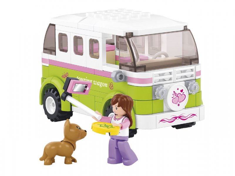 Stavebnicové Kostky Girls Dream Serie Mikrobus - obrázek produktu