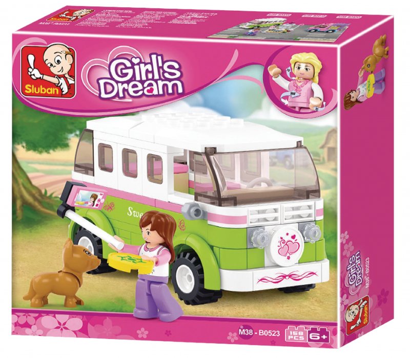 Stavebnicové Kostky Girls Dream Serie Mikrobus - obrázek č. 2