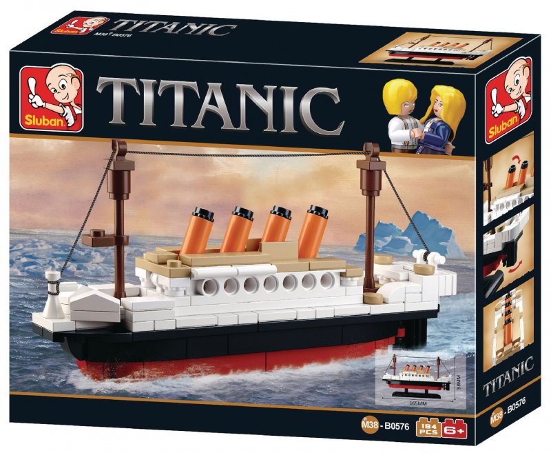 Stavebnicové Kostky Titanic Serie Titanic Small - obrázek č. 2