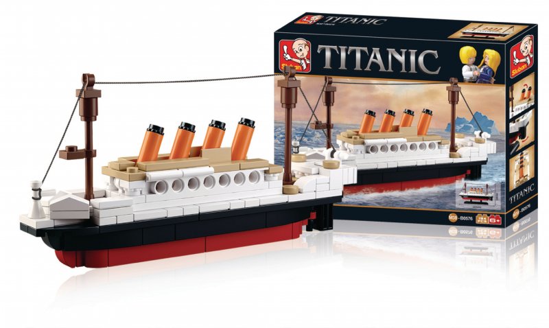Stavebnicové Kostky Titanic Serie Titanic Small - obrázek produktu