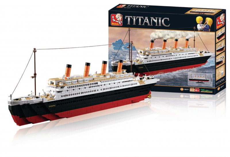 Stavebnicové Kostky Titanic Serie Titanic Big - obrázek produktu