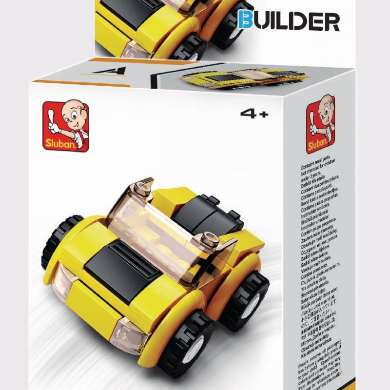Stavebnicové Kostky Builder Vehicles - obrázek č. 1