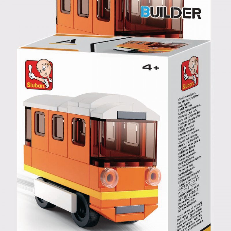 Stavebnicové Kostky Builder Transportation - obrázek č. 1