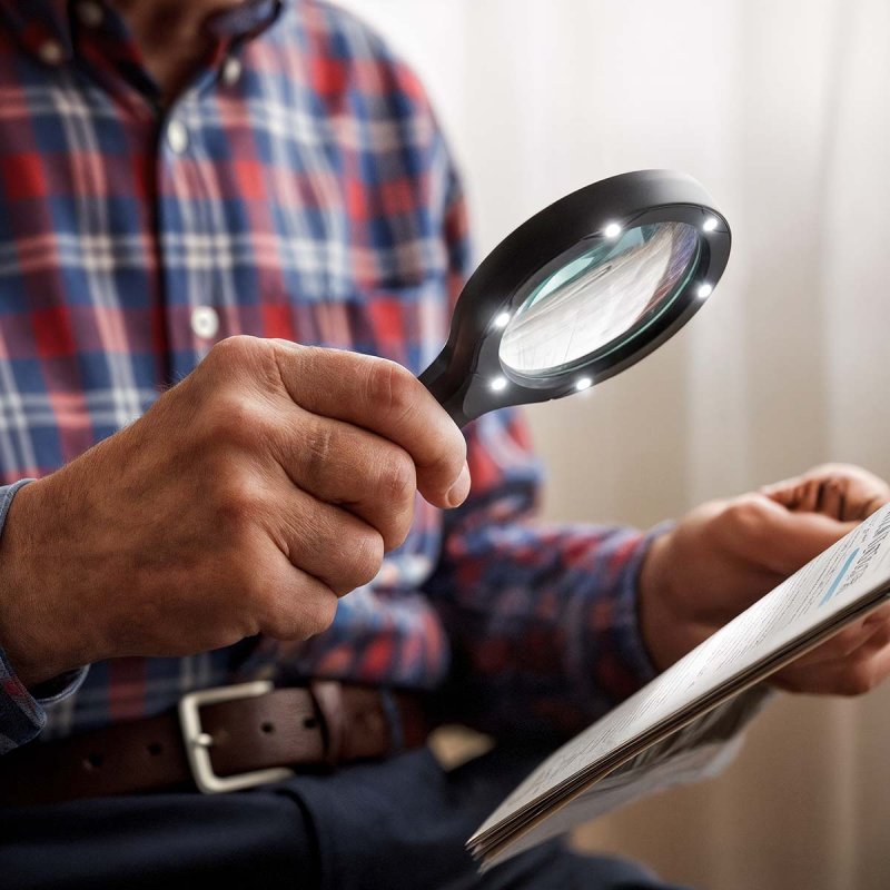 Ruční lupa | Čočka: 4 Diopter  MAGH1BK - obrázek č. 14