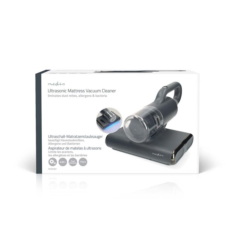 Čistič matrací | Dvojitý rolovací kartáč | UV světlo | MCCD250GY - obrázek č. 7
