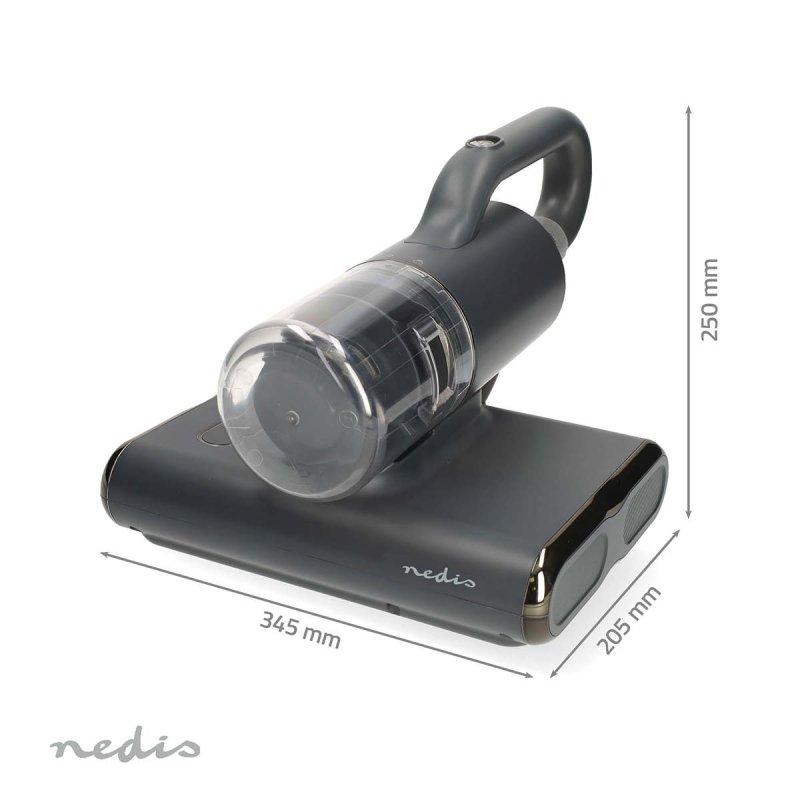 Čistič matrací | Dvojitý rolovací kartáč | UV světlo | MCCD250GY - obrázek č. 6