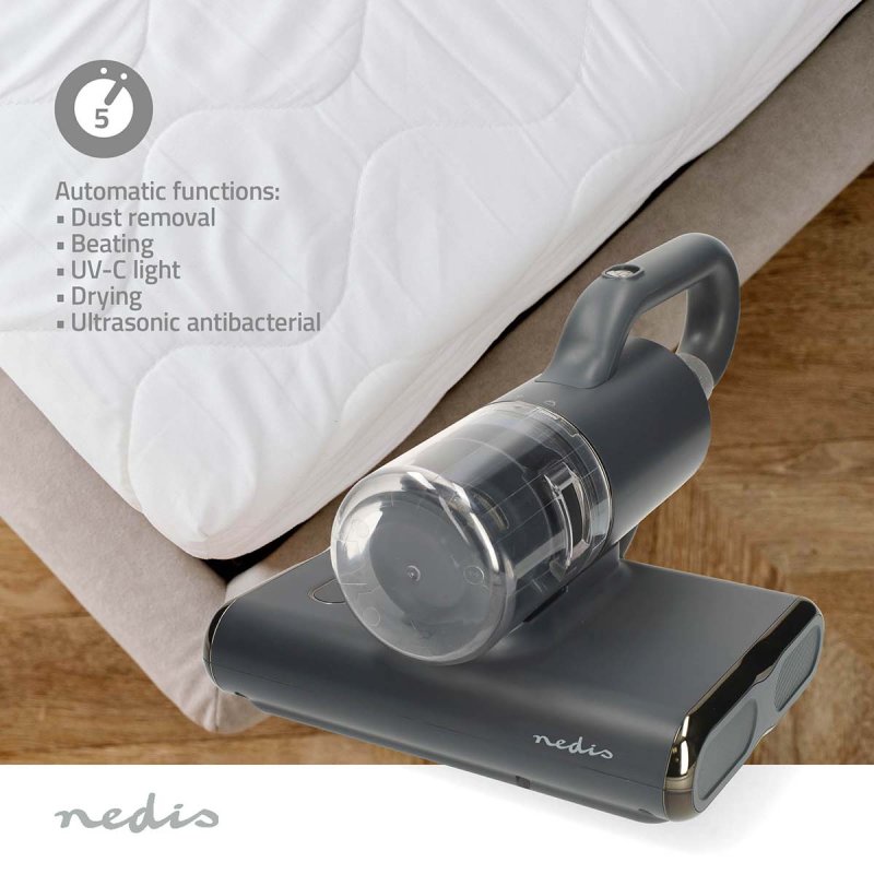 Čistič matrací | Dvojitý rolovací kartáč | UV světlo | MCCD250GY - obrázek č. 4