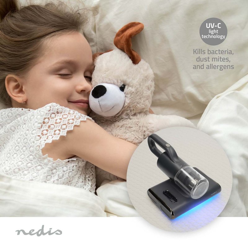 Čistič matrací | Dvojitý rolovací kartáč | UV světlo | MCCD250GY - obrázek č. 5