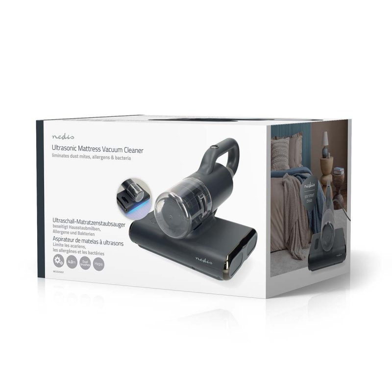 Čistič matrací | Dvojitý rolovací kartáč | UV světlo | MCCD250GY - obrázek č. 8