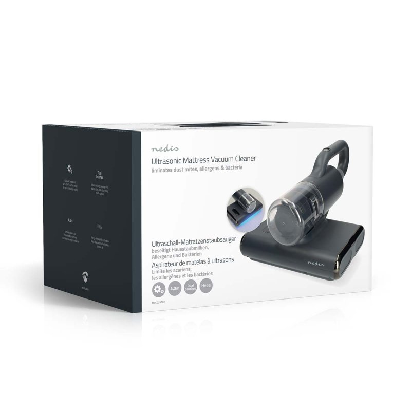 Čistič matrací | Dvojitý rolovací kartáč | UV světlo | MCCD250GY - obrázek č. 9