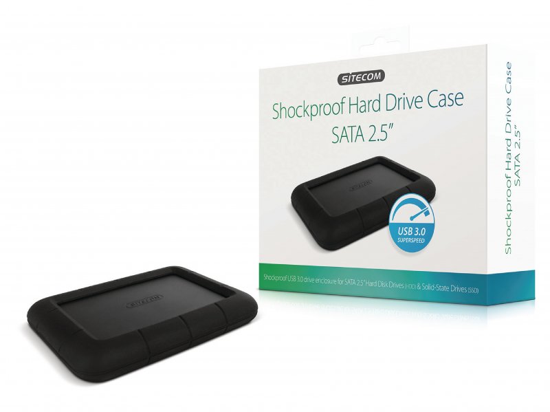 Boxy pro Pevné Disky 2.5 " SATA USB 3.0 Černá - obrázek produktu