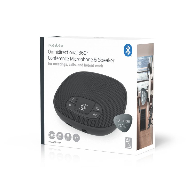 Konferenční Reproduktor | Bluetooth®  MICCWS126BK - obrázek č. 3