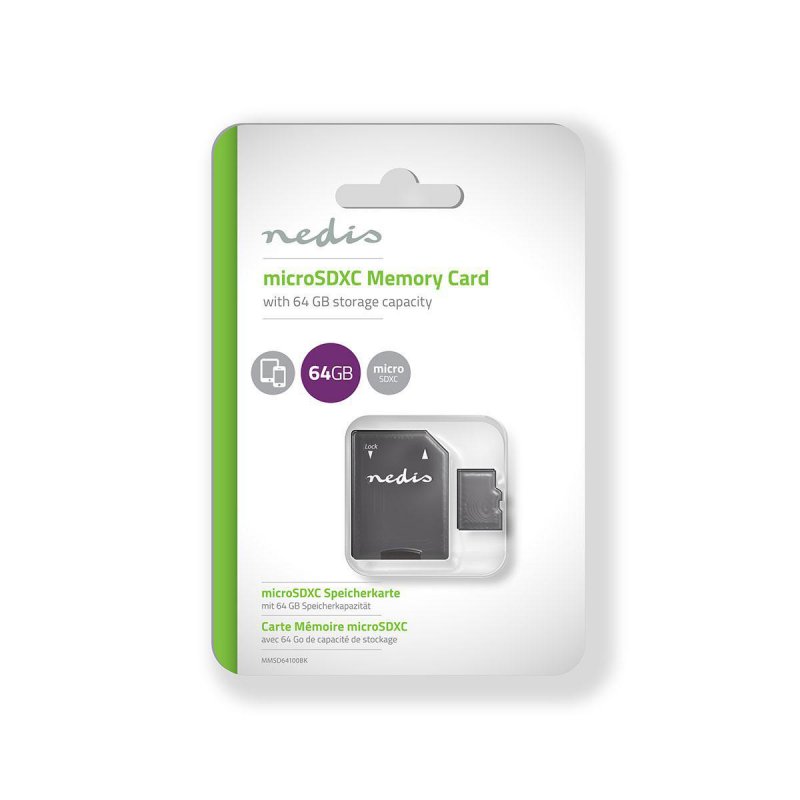 Paměťová karta | microSDXC  MMSD64100BK - obrázek č. 1
