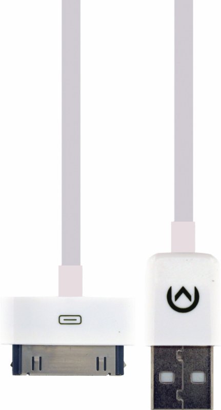 Synchronizační a Nabíjecí Kabel Apple Dock 30kolíkový - USB A Zástrčka 1.00 m Bílá - obrázek produktu