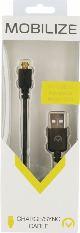 Kabel USB 2.0 USB A Zástrčka - USB Micro-B 1.00 m Černá - obrázek č. 1