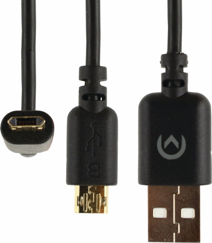 Kabel USB 2.0 USB A Zástrčka - USB Micro-B 1.00 m Černá - obrázek produktu