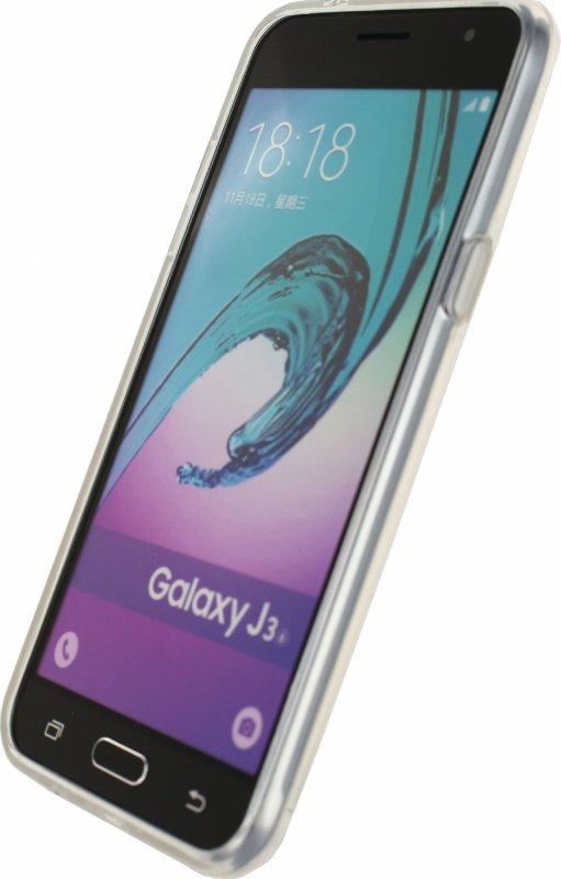 Telefon Gelové Pouzdro Samsung Galaxy J3 2016 Transparentní - obrázek produktu
