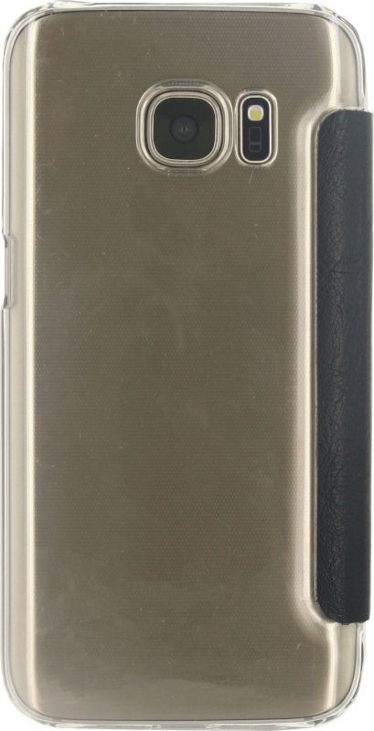 Telefon Tenká Otevírací Pouzdro Samsung Galaxy S7 Černá - obrázek č. 1