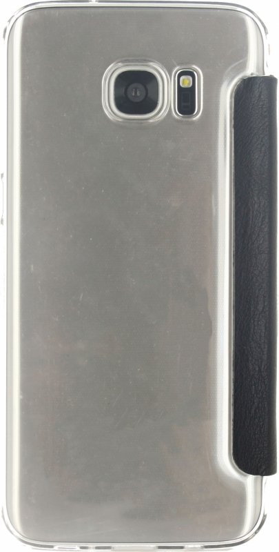 Telefon Tenká Otevírací Pouzdro Samsung Galaxy S7 Edge Černá - obrázek č. 1