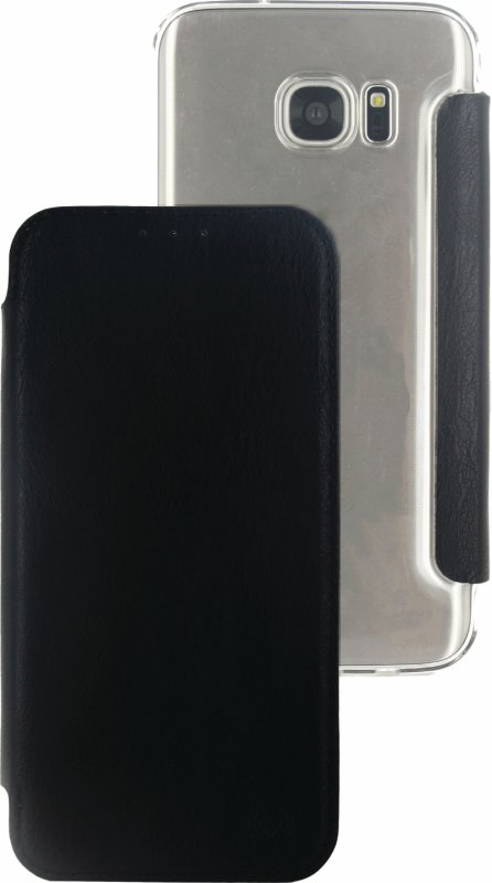 Telefon Tenká Otevírací Pouzdro Samsung Galaxy S7 Edge Černá - obrázek č. 4