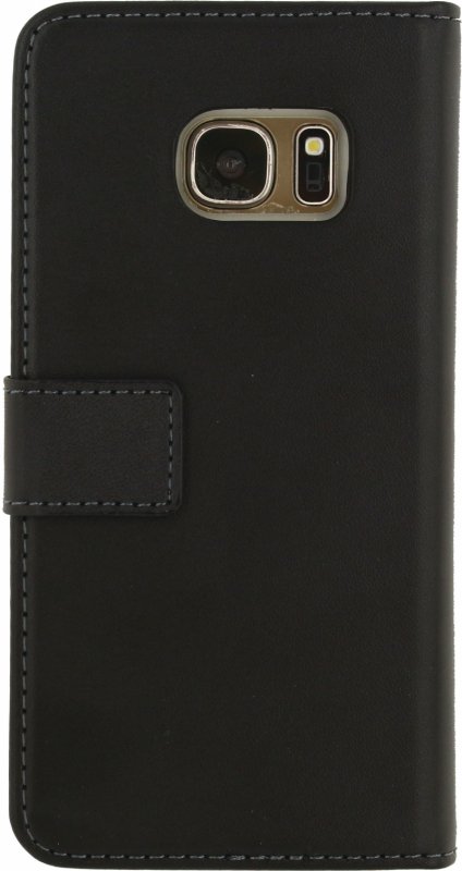 Telefon Gelové Peněženkové Otevírací Pouzdro Samsung Galaxy S7 Černá - obrázek č. 1