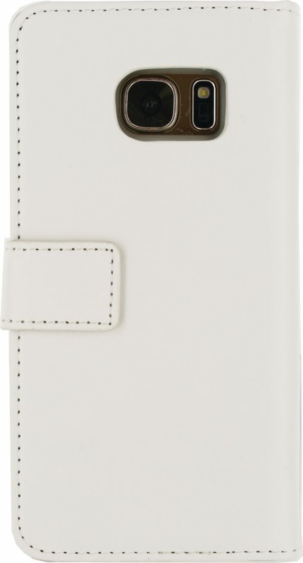Telefon Gelové Peněženkové Otevírací Pouzdro Samsung Galaxy S7 Bílá - obrázek č. 1
