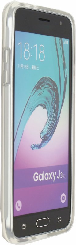 Telefon Ochranný Kryt Samsung Galaxy J3 2016 Transparentní - obrázek produktu
