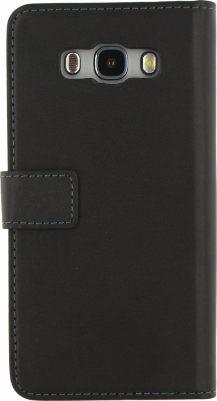Telefon Gelové Peněženkové Otevírací Pouzdro Samsung Galaxy J7 2016 Černá - obrázek č. 1