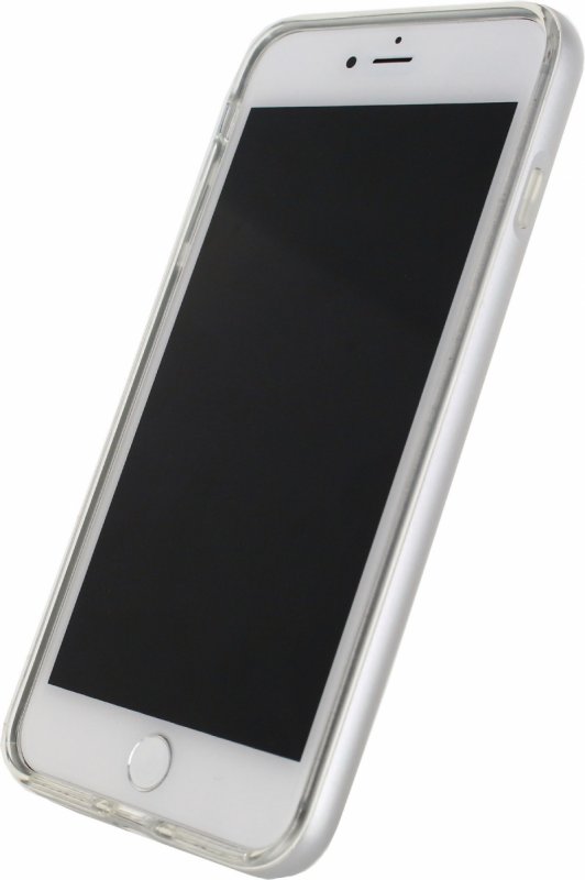 Telefon Gelové Pouzdro + Apple iPhone 7 Plus Stříbrná - obrázek č. 1
