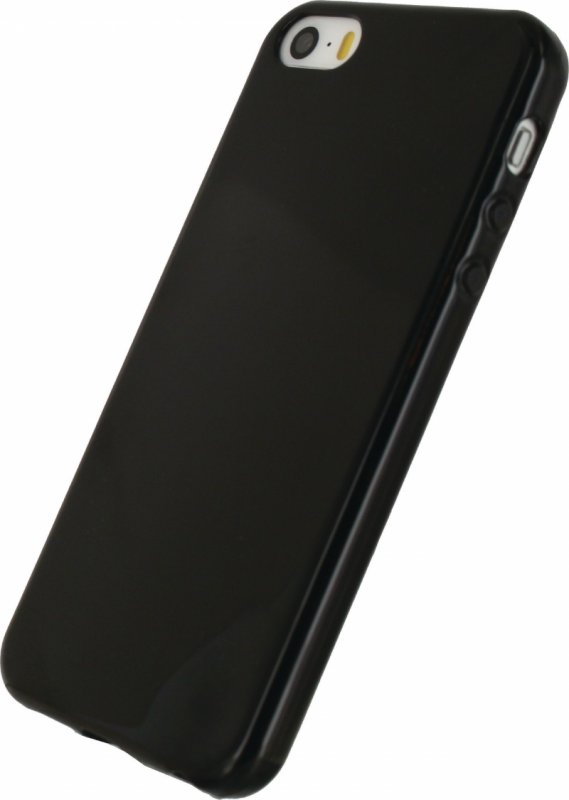 Telefon Gelové Pouzdro Apple iPhone 5 / 5s / SE Černá - obrázek č. 2